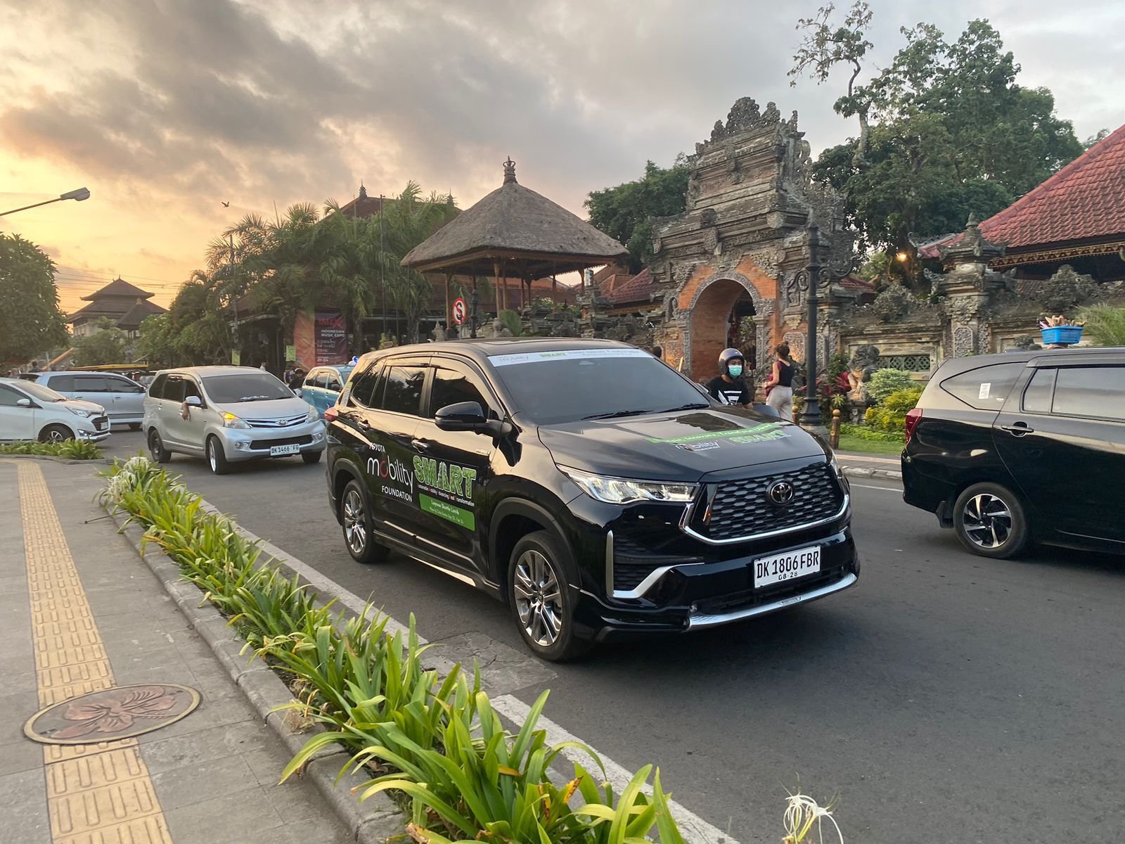 実証実験に使用したHEV