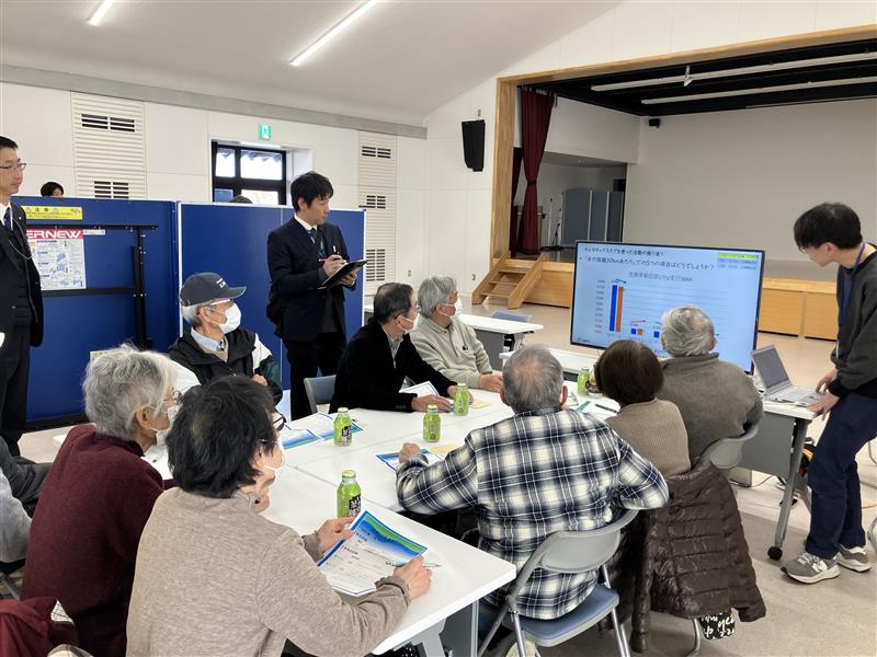 茶話会の様子１