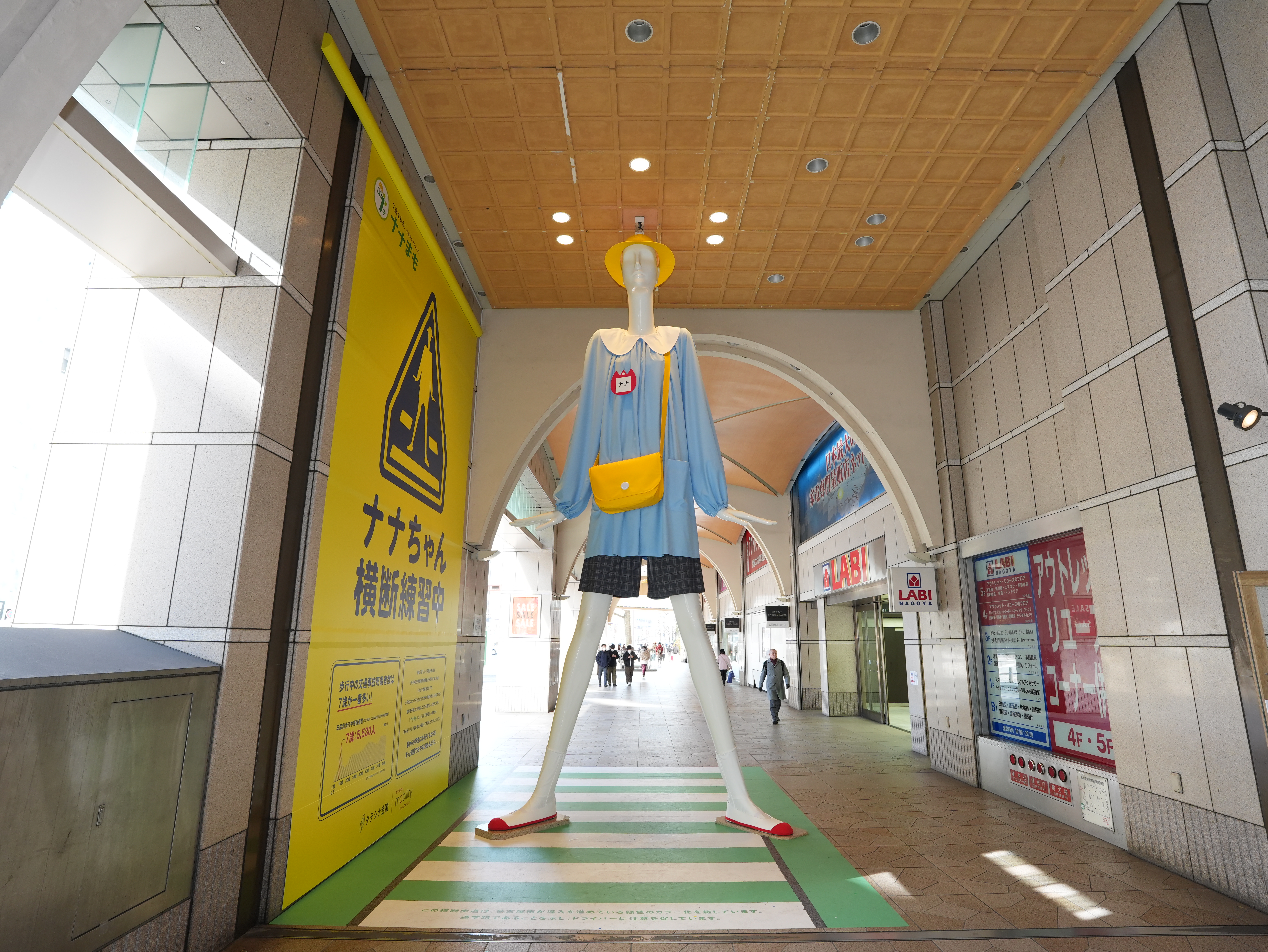 正面から見たナナちゃん