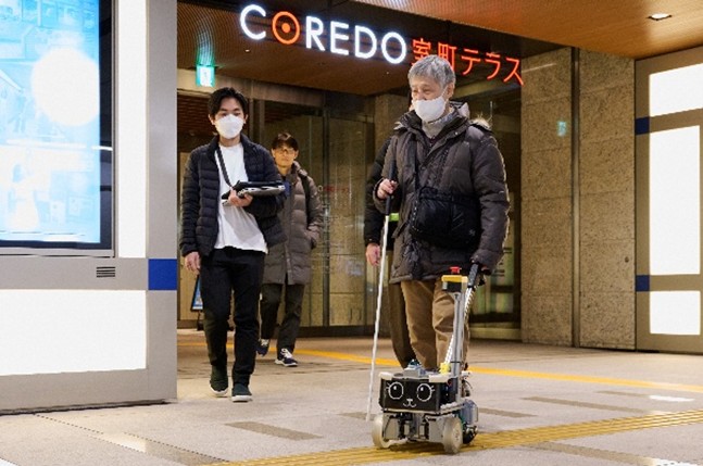 支援ロボと安全歩行